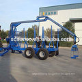 Timber Loader with Crane,Hydraulic lifting cranes for trailertrailer crane